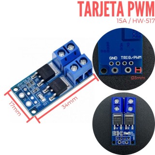Tarjeta PWM 15A