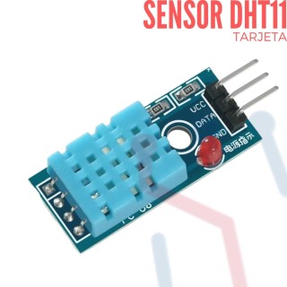 Tarjeta sensor de humedad y temperatura DHT11