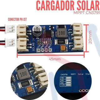 Controlador de Carga Solar 10A