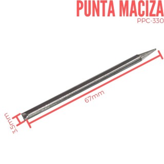 Punta en Acero Estañado  (ACC-2122)