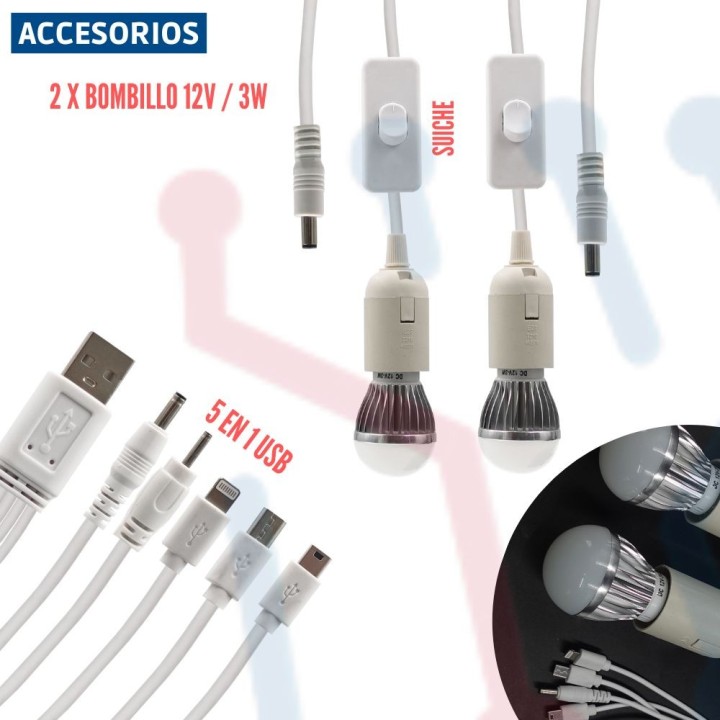 Kit de energía solar 10W