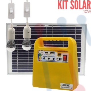 Kit de energía solar 10W