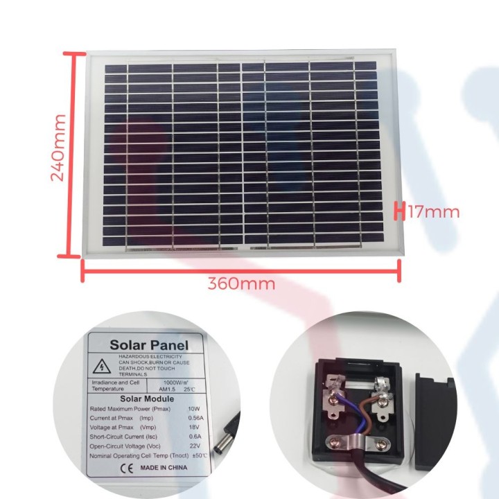 Kit de energía solar 10W