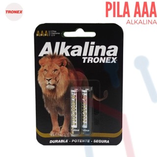 Pila AAA" de Alcalina Tronex"