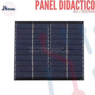 Panel Solar Ensamble 6v 600mA