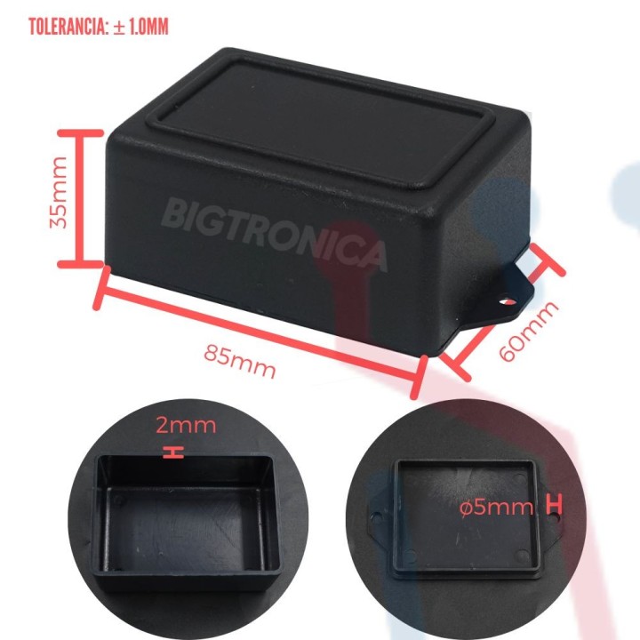Caja Ensamble  85x60x35mm