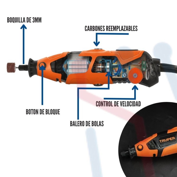 MotoTool 150W Truper 97 Piezas