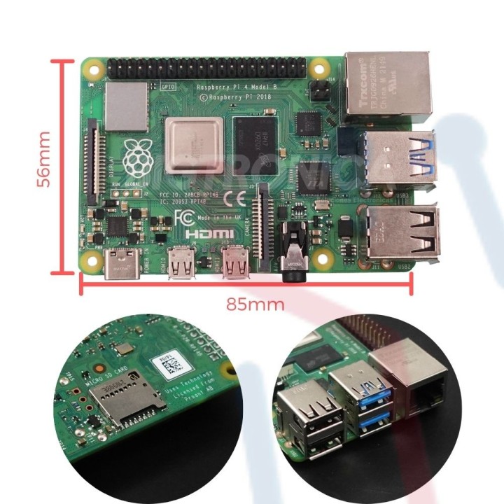 Raspberry PI 4B  4GB