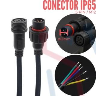 Conectores Aéreos con Cable 3 PIN