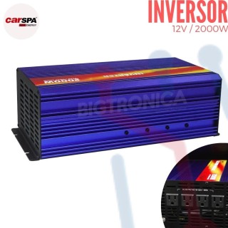 Inversor (onda modificada) DC/AC 12V 2000W