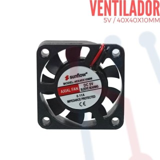 Ventilador 5V  40x40x10mm