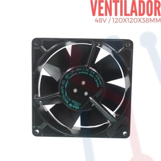 Ventilador 48V  127x127x38mm