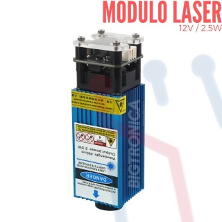 Láser para Grabado 12V  2.5W
