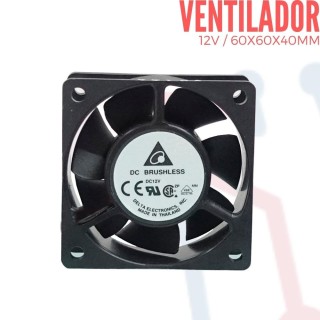 Ventilador Ensamble 12V  4x4x1cm