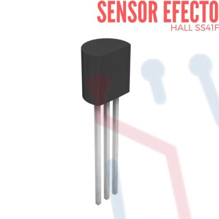 Sensor hall en tarjeta