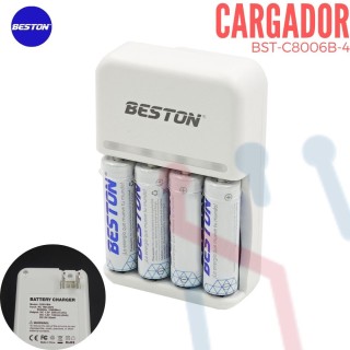 Cargador Universal  (C8006B-4)
