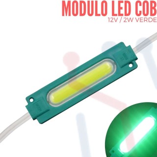 Modulo Led COB Verde 12VDC  IP65