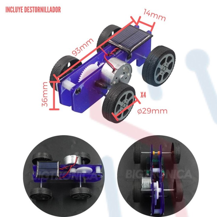 Carro solar didactico