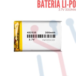 Bateria LI-PO 3.7V 380mAh Drone