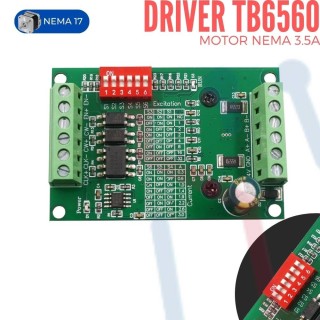 Driver motor paso a paso TB6560