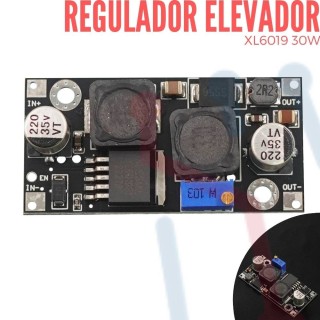 Fuente Regulador y Elevador DC-DC XL6019