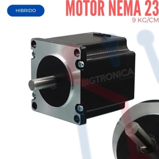 Motor Paso a Paso Híbrido Nema 23 9Kg-cm