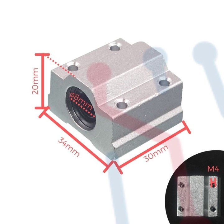 Rodamiento Lineal SC8UU