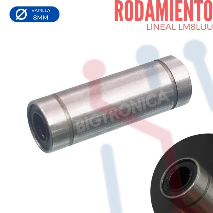 Rodamiento Lineal  LM8LUU
