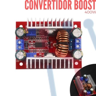 Fuente Elevador DC-DC 100W