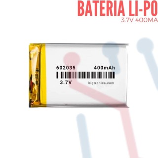 Bateria LI-PO 3.7V 600mAh