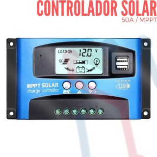 Controlador de Carga Solar 10A