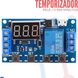 Temporizador Ajustable 0-999 Seg.