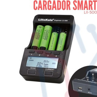 Cargador AAA", "AA", "9v" GP"