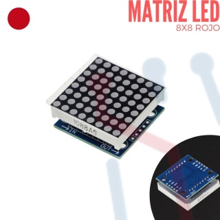 Modulo Matriz de LED 8X8 MAX7219