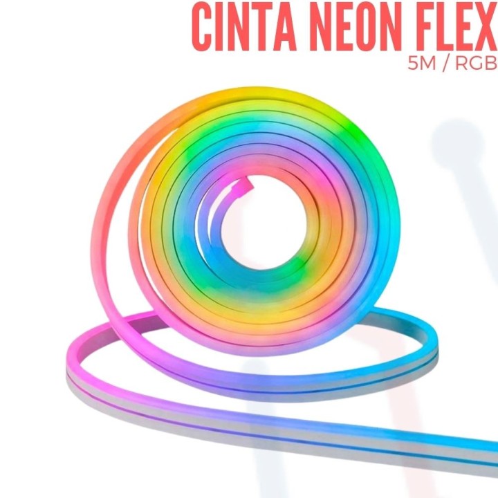 Cinta Neón Flex RGB X  5 Metros