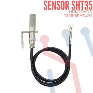 Sensor de Humedad y Temperatura SHT10 en Sonda
