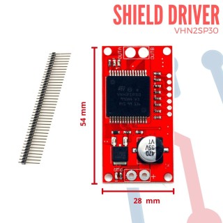 Driver 1 Motor DC 30A VNH2SP30