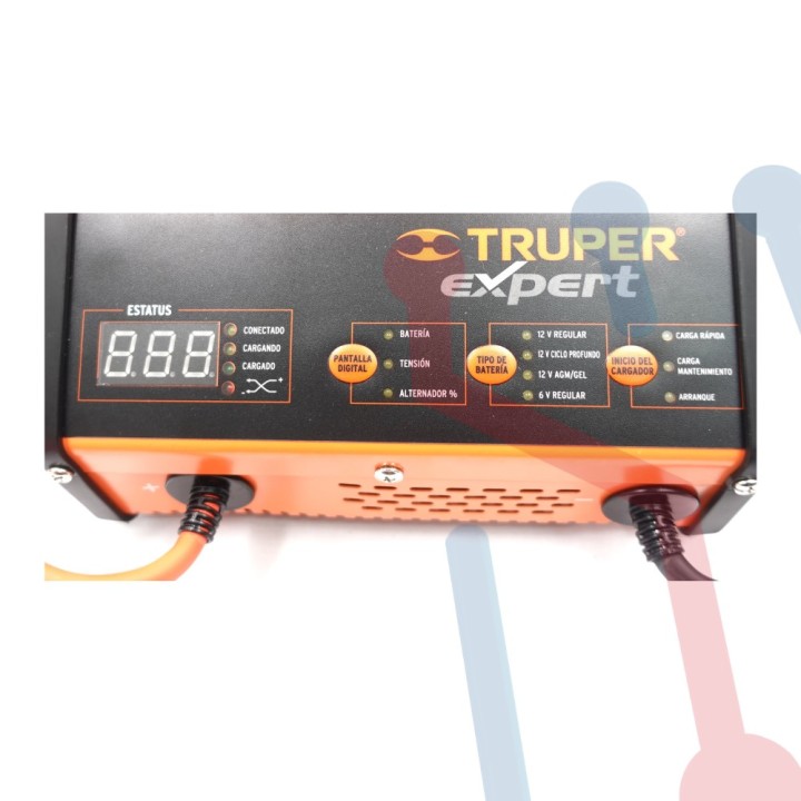 Cargador para Baterias de  6 y 12V  Automatico  con Arrancador