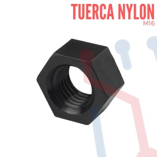 Tuerca Hexagonal en Nylon M16
