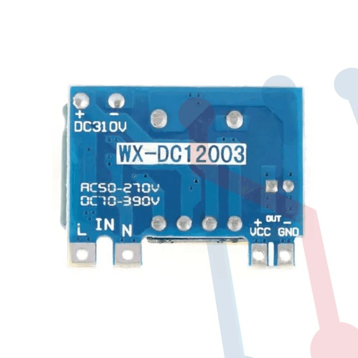 Fuente de Voltaje AC-DC para PCB 12V 400mA