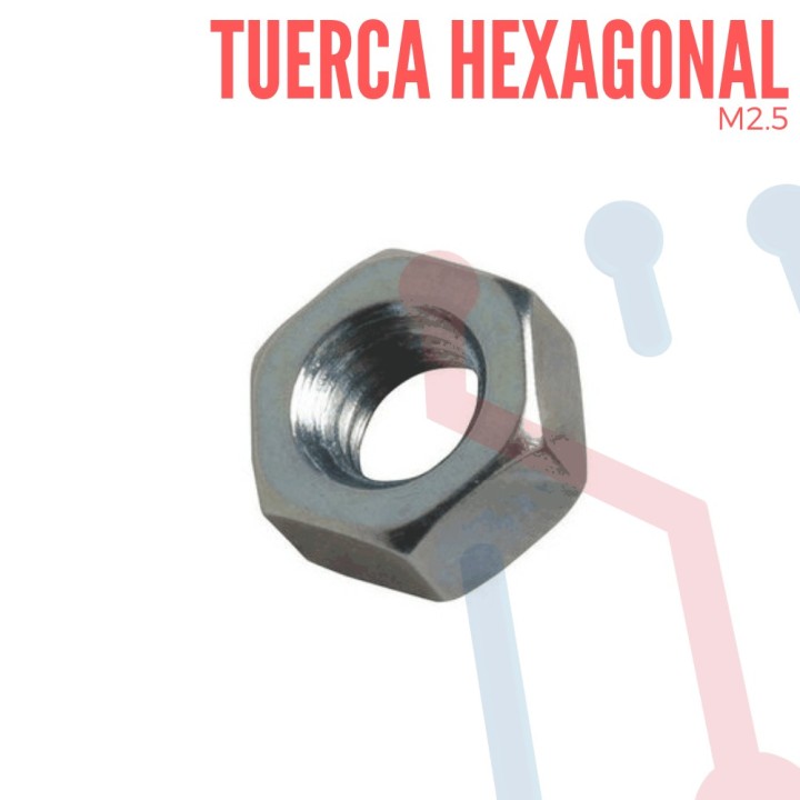 Tuerca Hexagonal M2.5