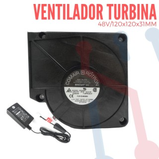 Ventilador Turbina 48V 120X120X32MM