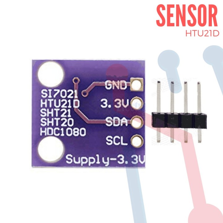 Sensor de Humedad y Temperatura - HTU21D