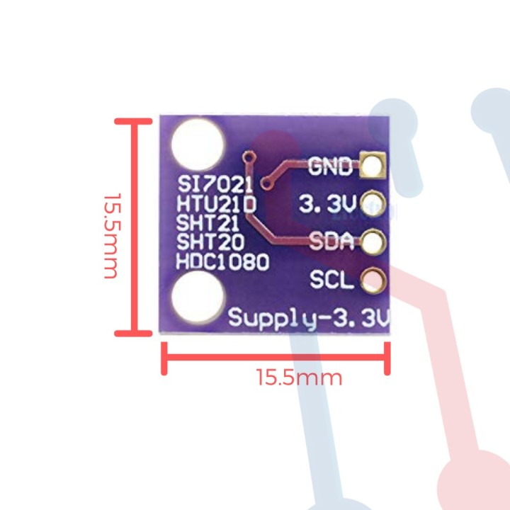 Sensor de Humedad y Temperatura - HTU21D
