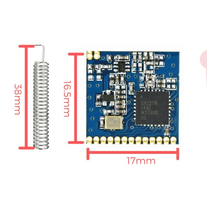 Modulo RF Lora 433 Mhz SX1278