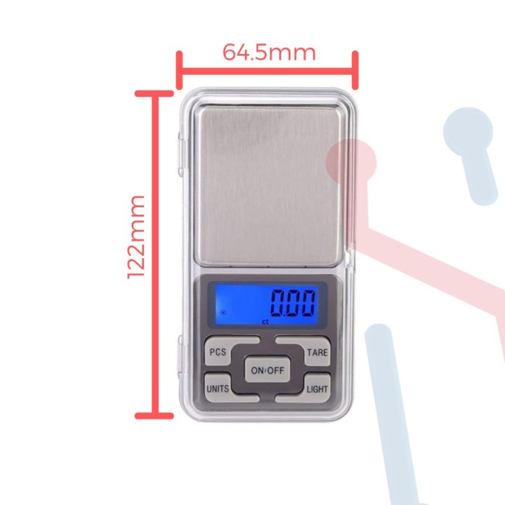Bascula de bolsillo 200g / 0.01g