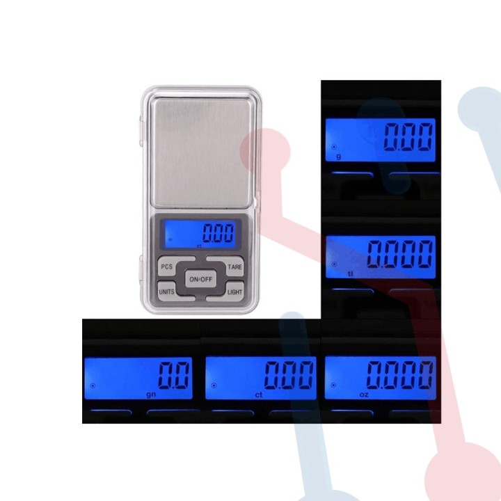Bascula de bolsillo 200g / 0.01g