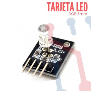 Tarjeta led RGB 5mm