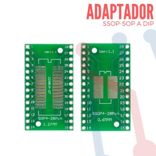 Adaptador SSOP-SOP a DIP