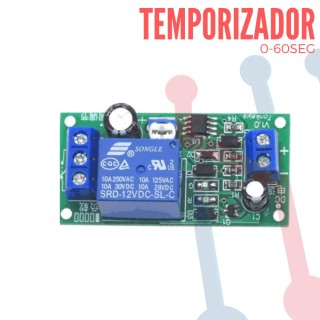 Temporizador Ajustable 0-10 Seg. LM555